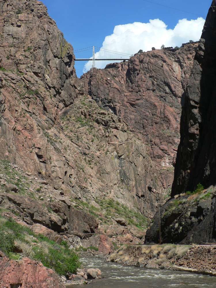 Royal Gorge Bridge, Arkansa River, CO - Rafting trip